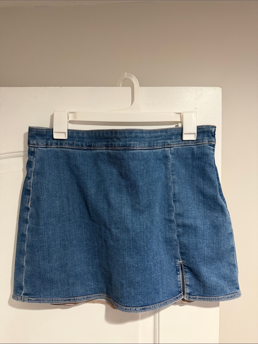 NWT American Eagle Denim High-Rise Mini Next Level Stretch Skort